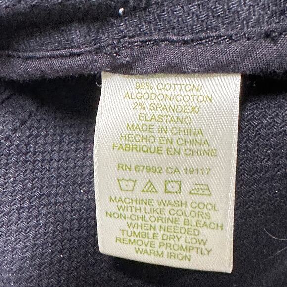 Sigrid Olsen Blazer Womens 8 Black Long Sleeve Two Button Minimalist Business - Picture 4 of 7